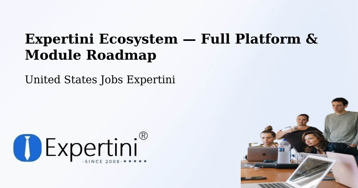 Expertini Ecosystem — Full Platform & Module Roadmap – Chico