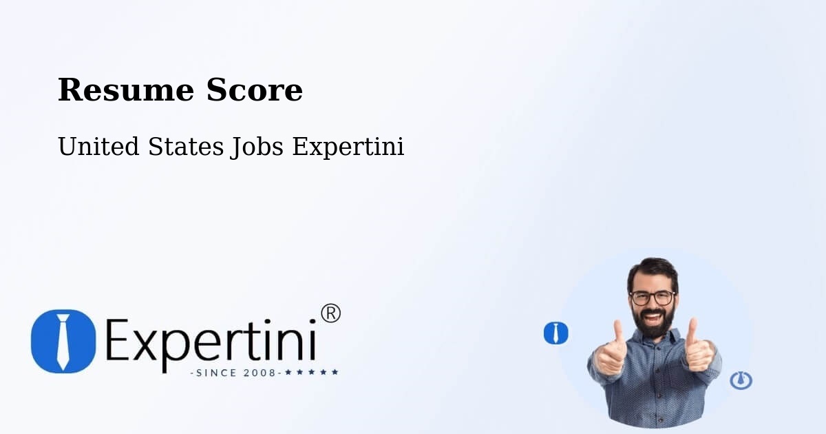 Resume Score & Job Description Match Tool – Chico - United States Jobs Expertini